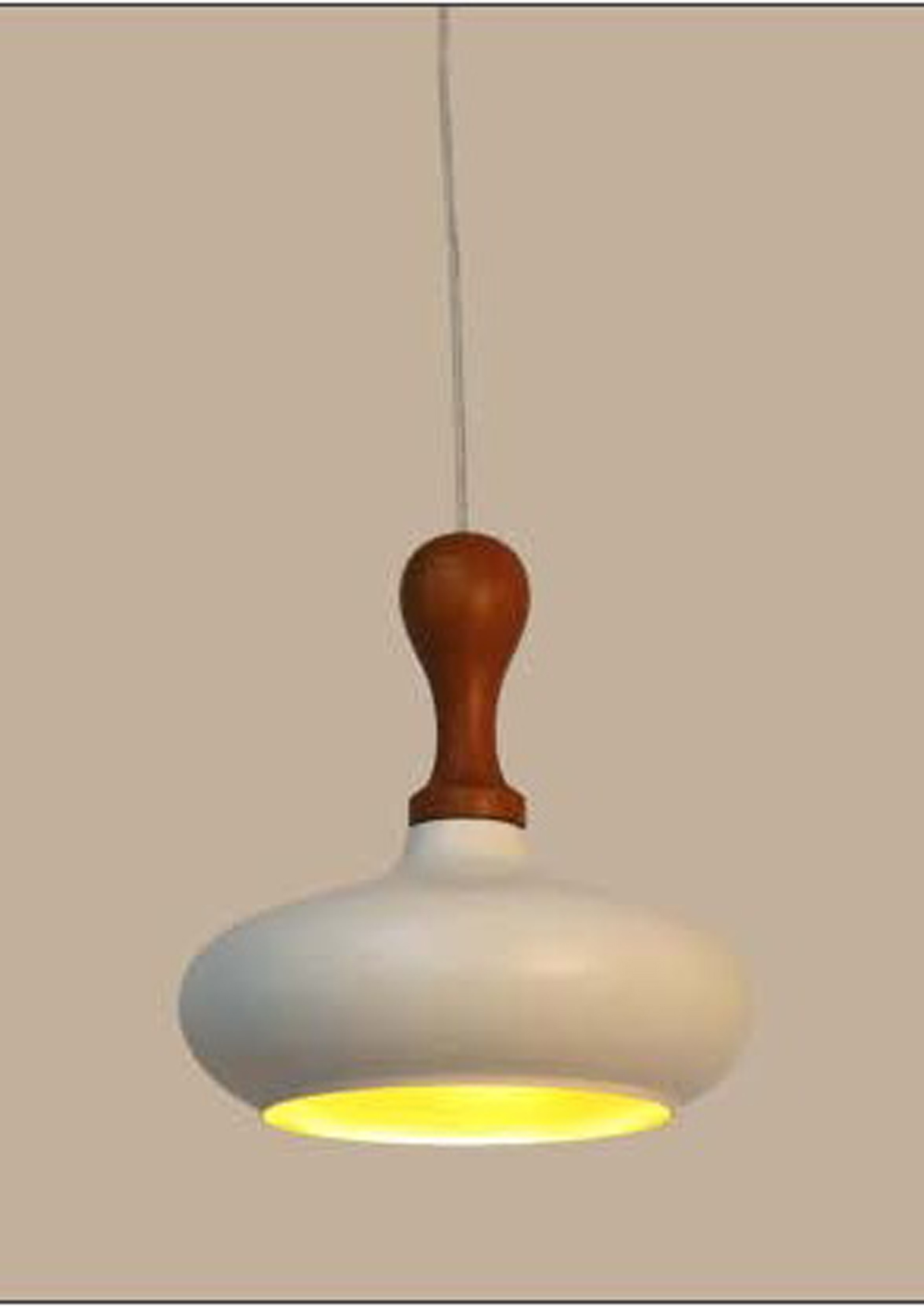 Beyond Lights - Wood Pendant Lamp- GL